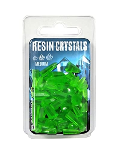 Green Stuff World Green Resin Crystals - Medium