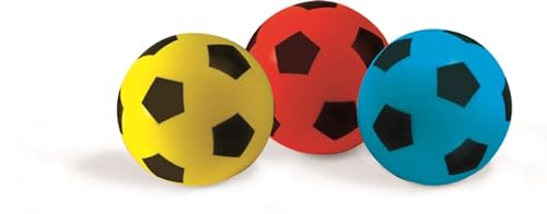 Androni Giocattoli- Pallone Soft Spugna Diametro 19,4 Centimetri, Multicolore, 8000796059680