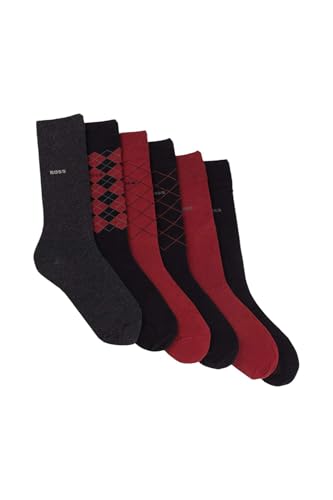 Boss 6P Rs Giftdesign Cc Calzini_Set_Regalo, Black1, 40-46 Uomo