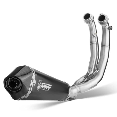 Scarico Completo 1X1 Delta Race Inox Nero Mivv Tuono 660 2020-2021