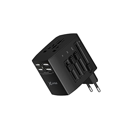Xlayer International Travel Plug World Black