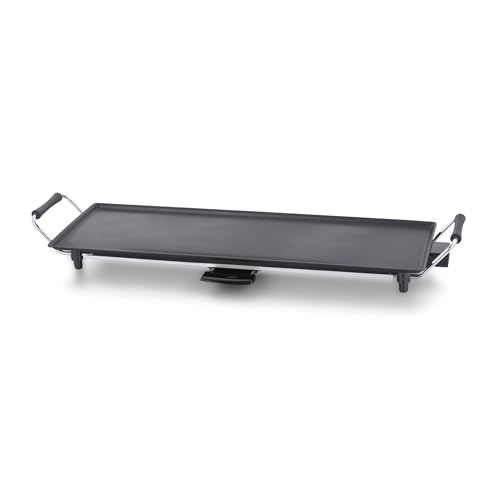 Petra Griglia Teppanyaki – Plancha Elettrica In Ceramica, Piastra Grill Antiaderente Da 70 Cm, Rivestimento In Ceramica Senza Pfas, Senza Olio, Contro