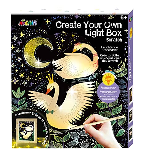 Avenir 6301434 - Set Creativo Per Bambini Dai 6 Anni In Su, Con Graffio, Decorazione