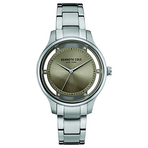 Kenneth Cole Orologio Analogico Quarzo Donna Con Cinturino In Acciaio Inox 10030795