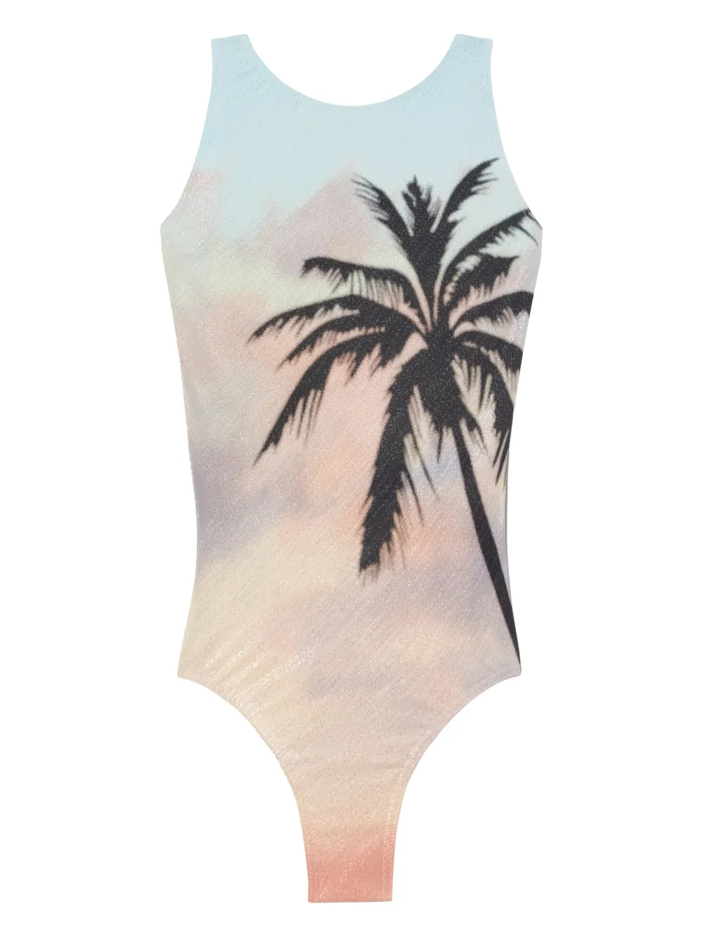 Palm Angels Sunrise Palm swimsuit - Blu