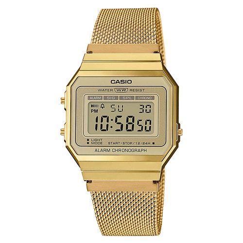 Orologio casio a700wemg-9aef vintage iconic gold - a700wemg 9aef