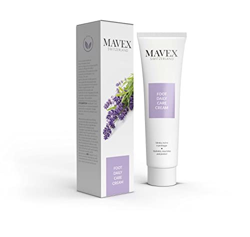 Mavex Foot Daily Care Crema Piedi Per La Continuazione Del Trattamento Pedicure Casa Eucalipto E Lavanda, Vitamina E, Urea E Lipidi Naturali, 100 Ml