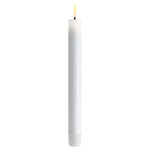 Deluxe Homeart Candela Bianca A Bacchetta 2 Pezzi (24 Cm)