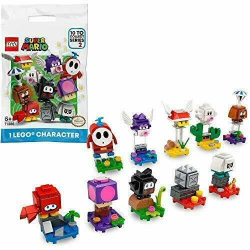 Lego Super Mario Character Packs – Series 2 (71386) Building Kit (1 Of 10 To Collect), Collectible Toys For Creative Kids To Enhance Interactive Play,