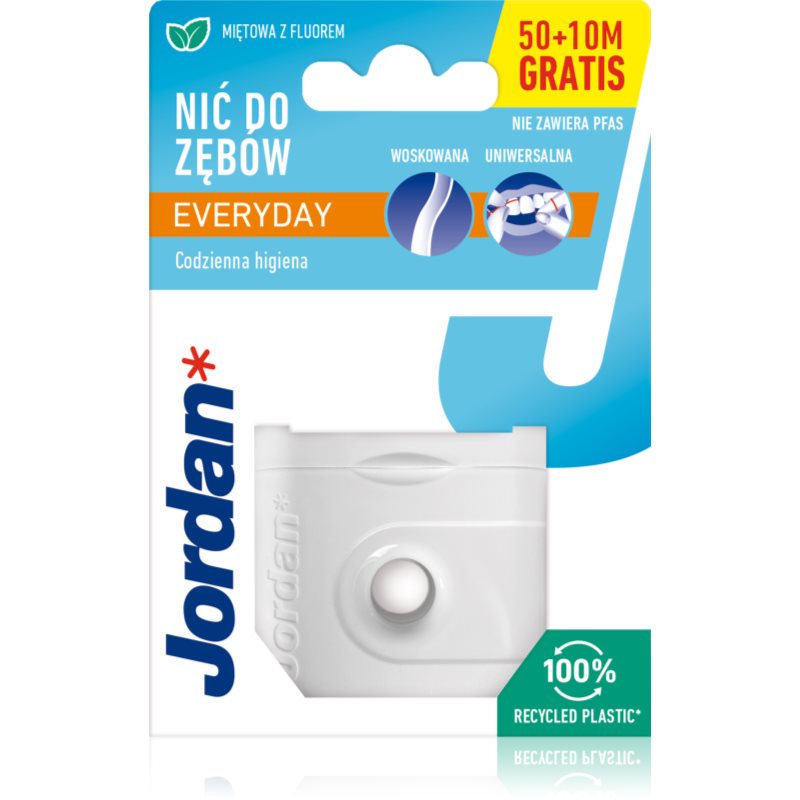 Jordan Dental Floss Everyday Filo Interdentale 60 M