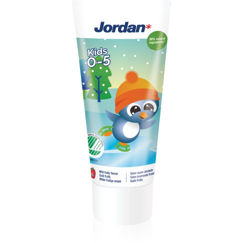 Jordan Toothpaste Kids 0-5 Years Dentifricio Per Bambini 50 Ml