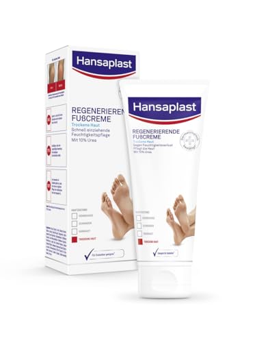 Hansaplast Crema Rigenerante Per Piedi (100 Ml), Cura Dei Piedi Con Urea Per Piedi Secchi E Ruvidi, Idratante Protegge Dalla Formazione Di Calli