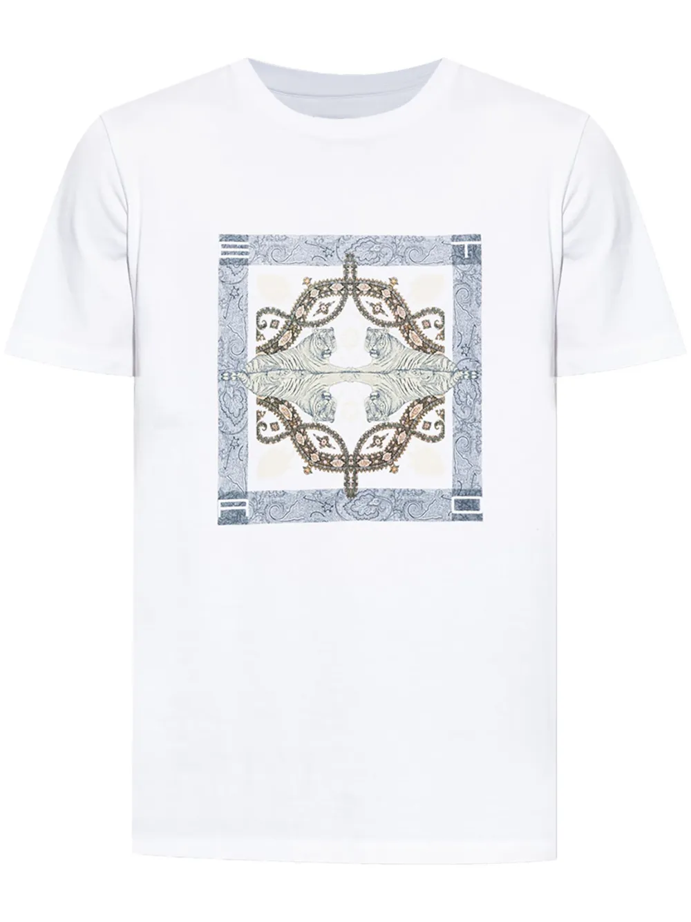 ETRO graphic-print T-shirt - Bianco