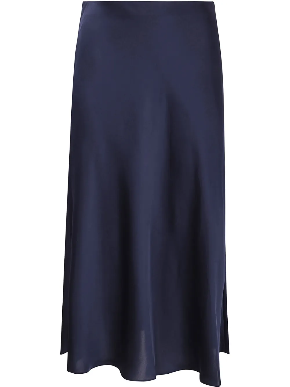 Lauren Ralph Lauren charmeuse midi skirt - Blu