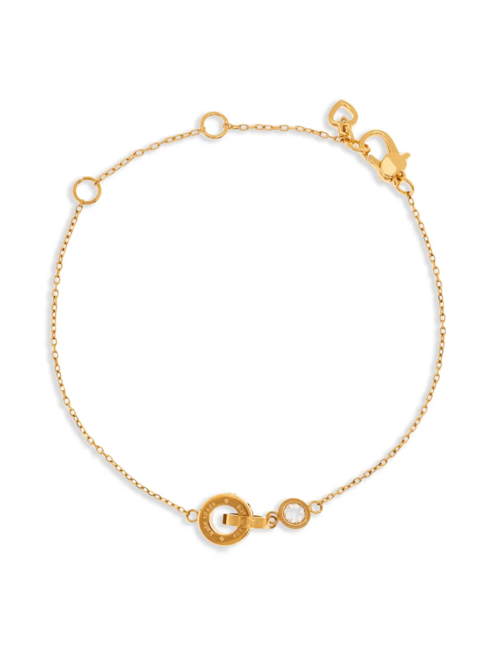 Kate Spade crystal-embellished bracelet - Oro