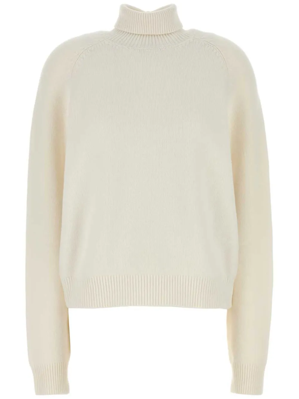 FENDI logo-embroidered jumper - Bianco