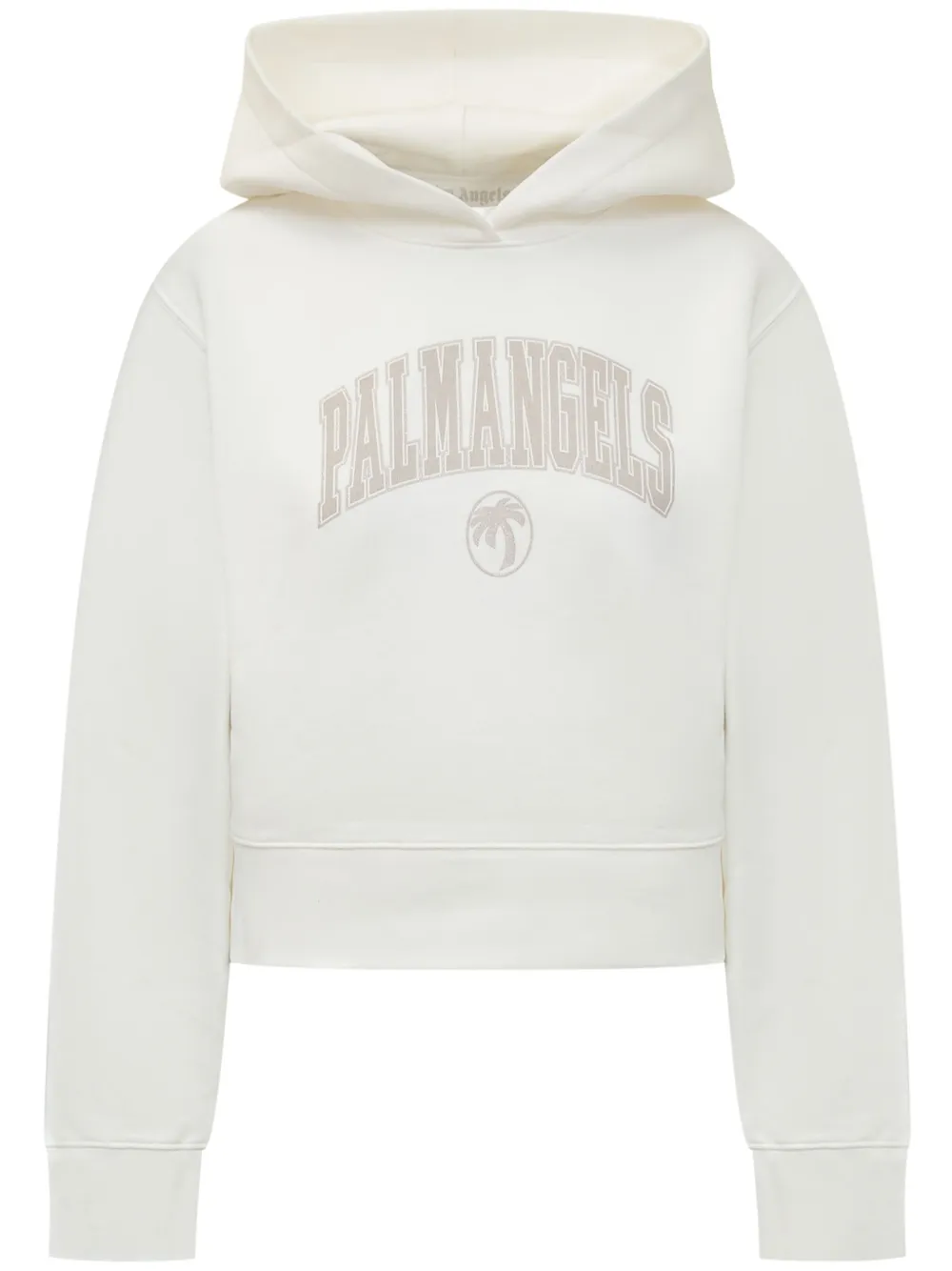 Palm Angels College Palm hoodie - Bianco