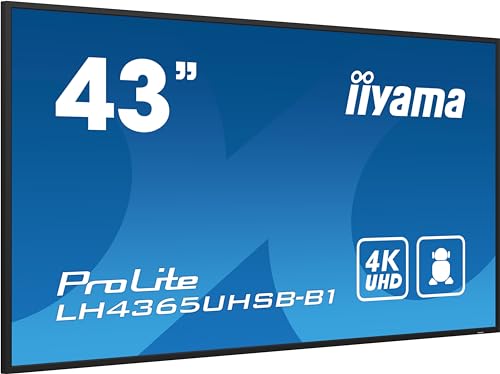 Iiyama Dis Public 43 Lh4365Uhsb-B1 Uhd