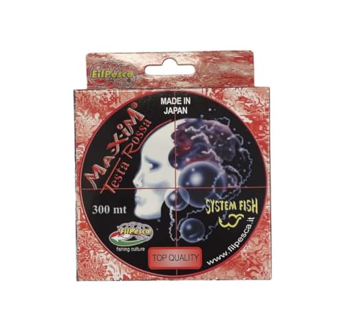 Filpesca Monofilo Maxim/Rosso 0,31