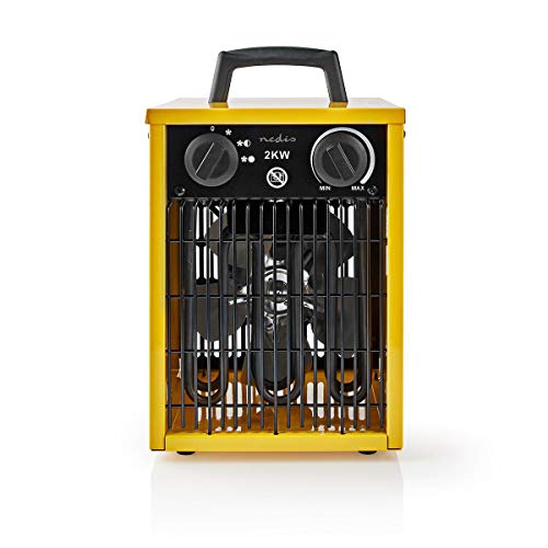 Nedis Htif10Fyw Htif10Fyw Riscaldatore Da Costruzione 2000W Giallo