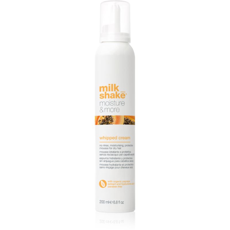 Milk Shake Moisture & More Whipped Cream Trattamento Idratante Senza Risciacquo Per Capelli Secchi 200 Ml