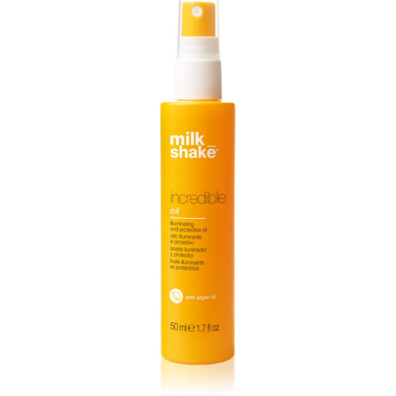 Milk Shake Incredible Oil Olio Rigenerante E Protettivo Per Capelli Rovinati Con Doppie Punte Con Olio Di Argan 50 Ml