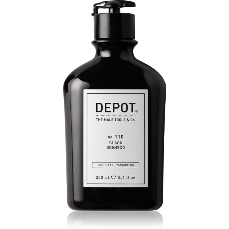 Depot No. 110 Black Shampoo Shampoo Sfumature Neutralizzanti Di Ottone 250 Ml