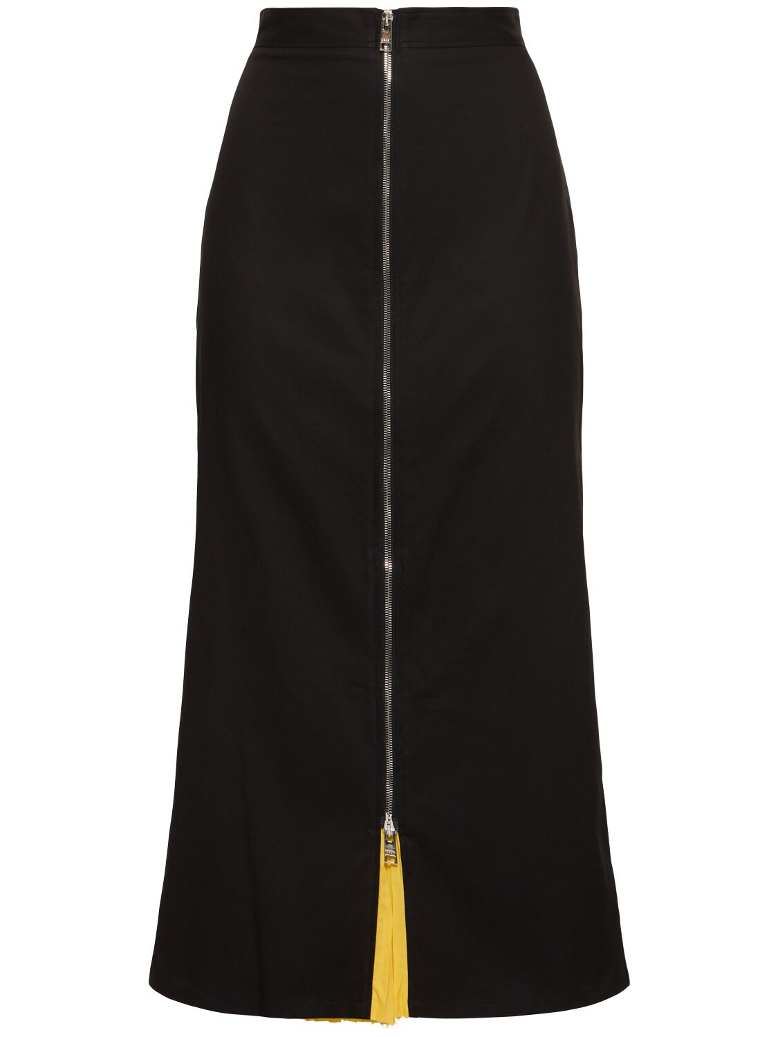 Cotton Midi Skirt