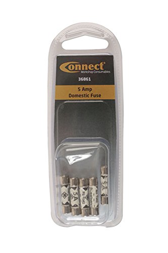 Connect Workshop Consumables 36861 Domestic Fuse 5A 5Pc