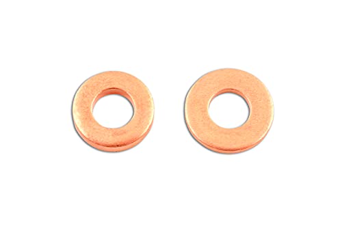 Connect 31745 Common Rail Copper Injector Washer 13.85 X 7.3 X 1.4Mm 50Pc