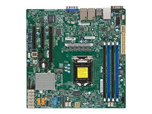 Supermicro X11Ssh-F Server/Workstation Motherboard Lga 1151 (Presa H4) Micro Atx Intel® C236