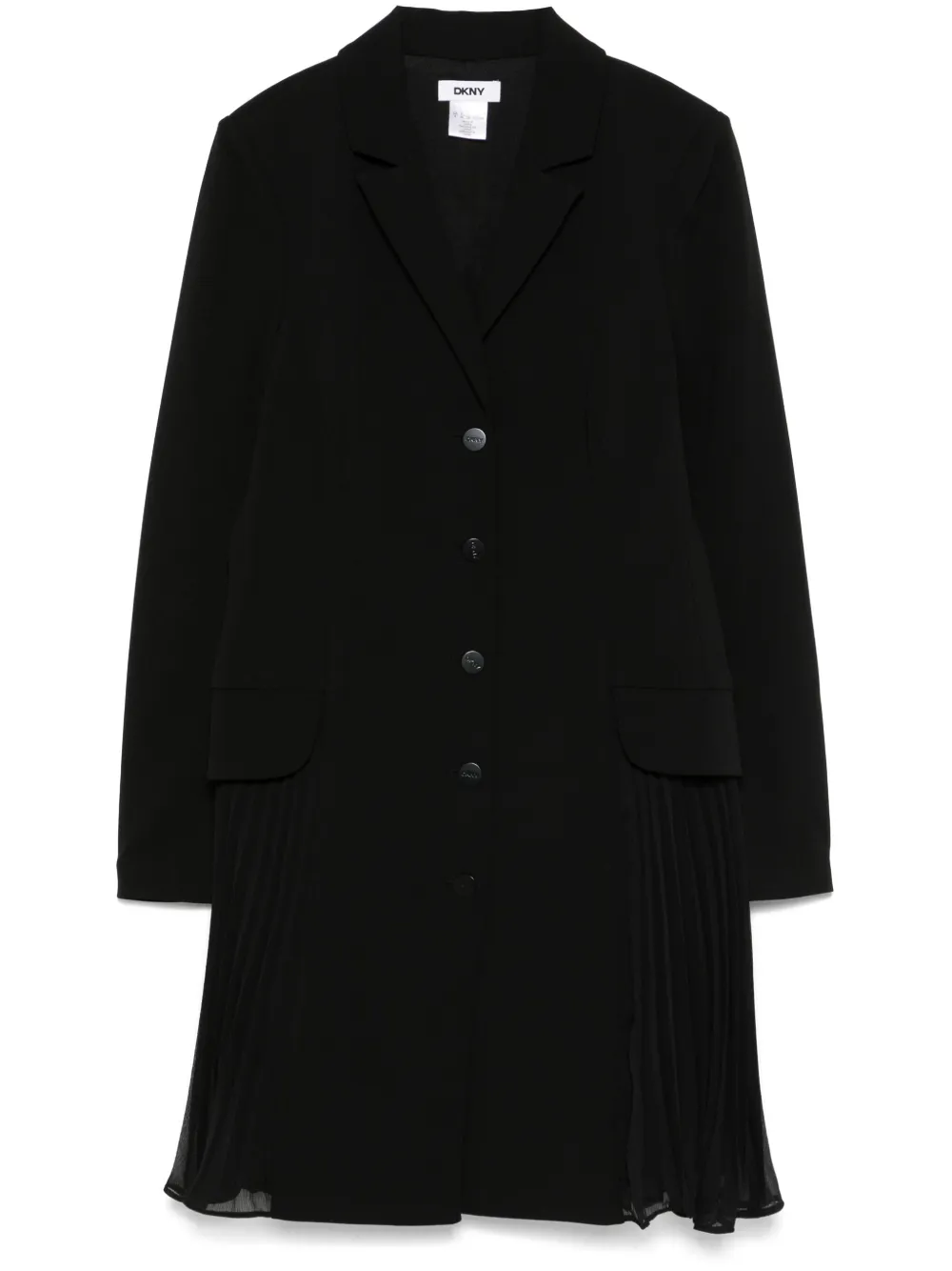 DKNY longsleeved blazer mini dress - Nero