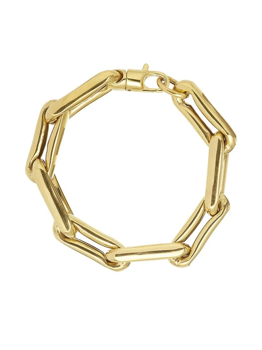 Lauren Rubinski 14K yellow gold large Lauren bracelet - Oro