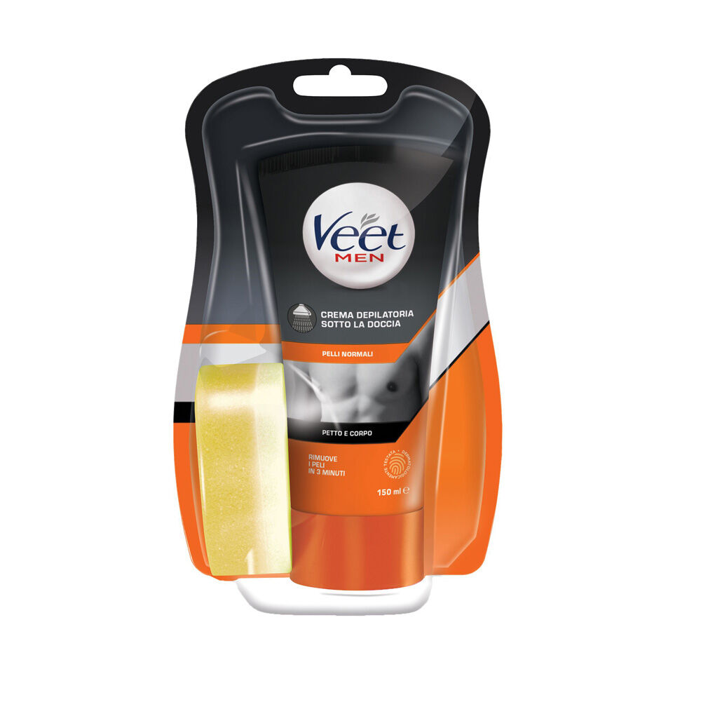 Veet Men Crema Sotto la Doccia Pelli Normali 150 ml - -