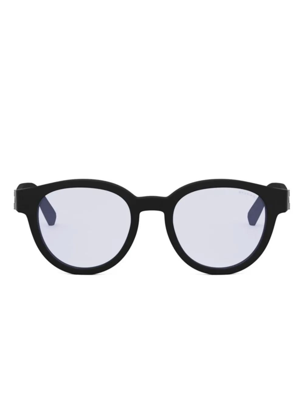 Bvlgari round-frame glasses - Nero