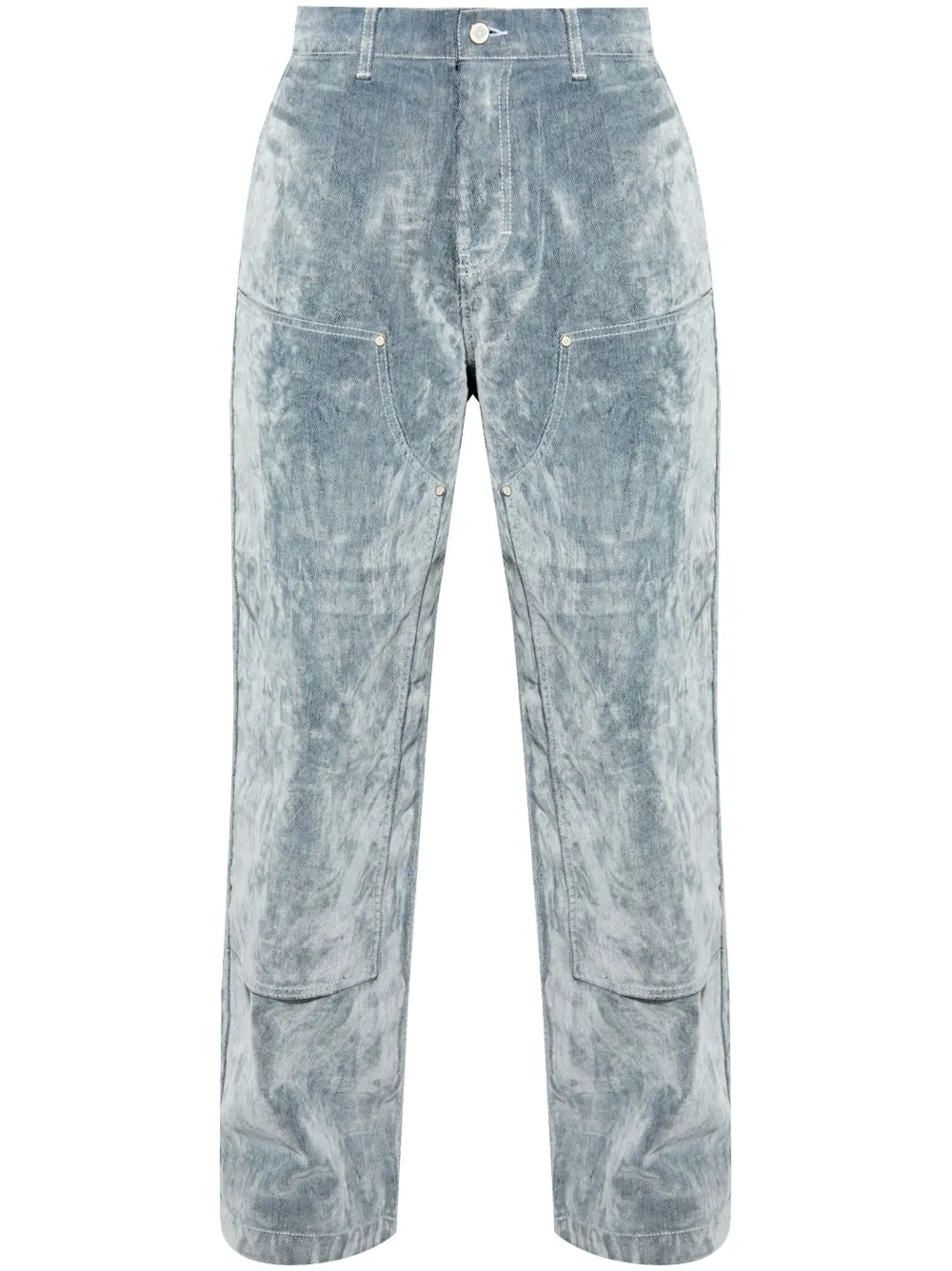Casablanca wide-leg corduroy jeans - Grigio