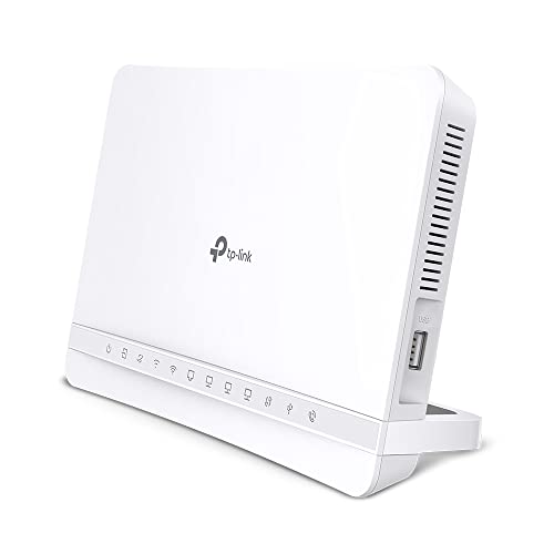 Tp-Link Vx231V Wi-Fi 6 Internet Box 4, Super-Vdsl 35B Modem Router, 4 Porte Gigabit, Ax1800 Wlan, Fino A 6 Telefoni Dect, Compatibile Con Telekom/1&1/