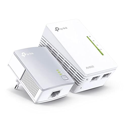 Tp-Link Tl-Wpa4220Kit V3 300 Mbit/S Collegamento Ethernet Lan Wi-Fi Grigio, Bianco 2 Pezzo(I)