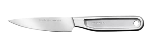 Fiskars Coltello Da Verdura All Steel, Lunghezza Totale: 21,7 Cm, Acciaio Duro Giapponese Aichi, 1062887