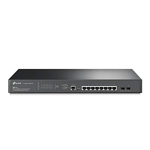 Tp-Link Jetstream V1, Switch Di Rete, 10 Porte, Gestito, Montabile Su Rack, Tl-Sg3210Xhp-M2