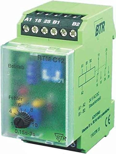 Metz Connect 11027605 Rtm-C12 - Relè Temporizzato, 230 V/Ac, 1 Pezzo, 2 Commutatori