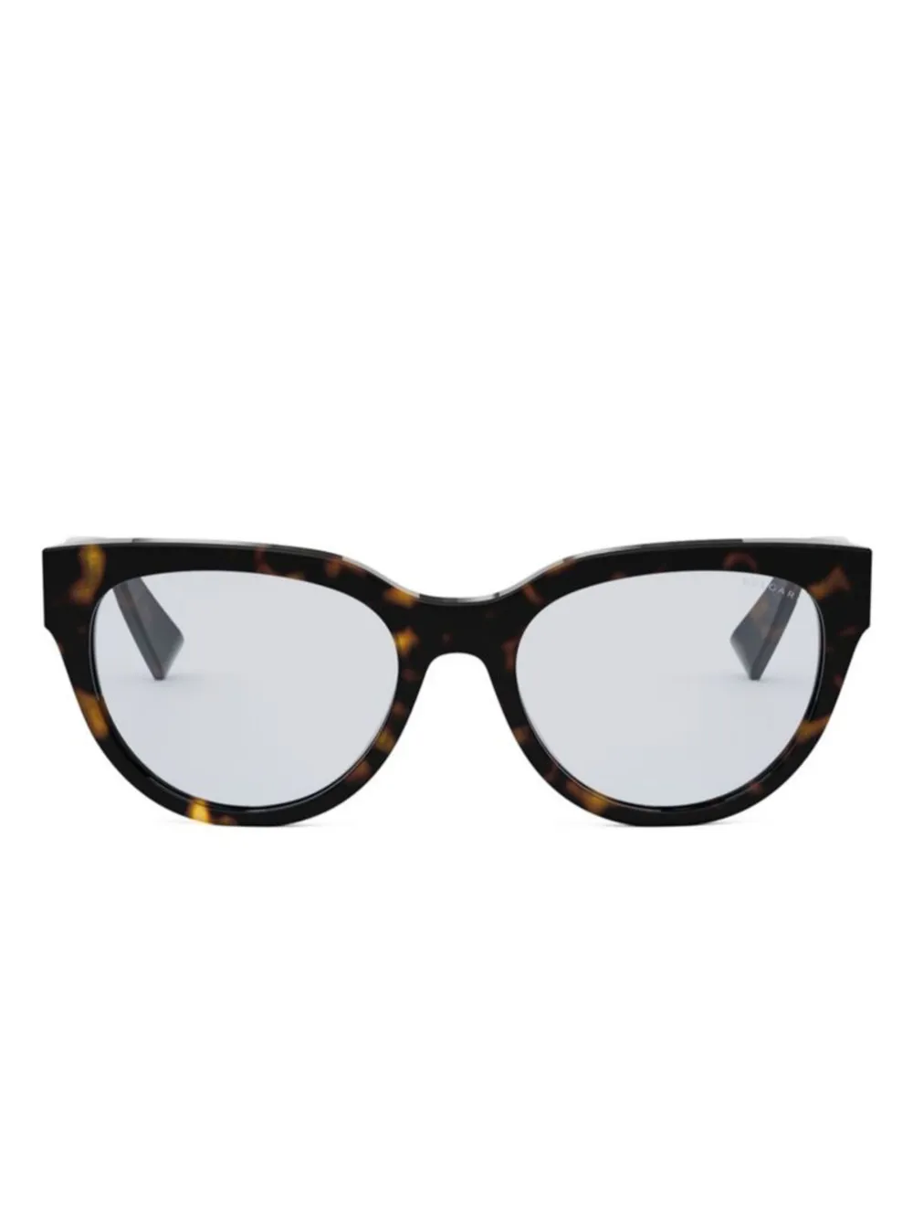 Bvlgari cat-eye glasses - Marrone