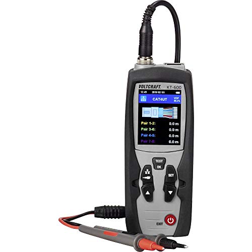 Tester Cavi Vc-9199620 Voltcraft Kt-600 Rete