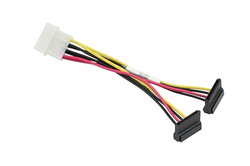 4-Pin To 2Xsata Pwr Extension