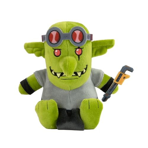 Tomy Warhammer 40.000 Giocattoli Di Peluche Da Collezione - Spanna Grot - Peluche Morbido E Spugnoso Con Licenza Ufficiale Warhammer 40.000 Miniature