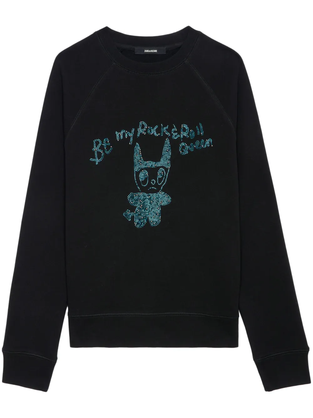 Zadig&Voltaire Upper Strass sweatshirt - Nero