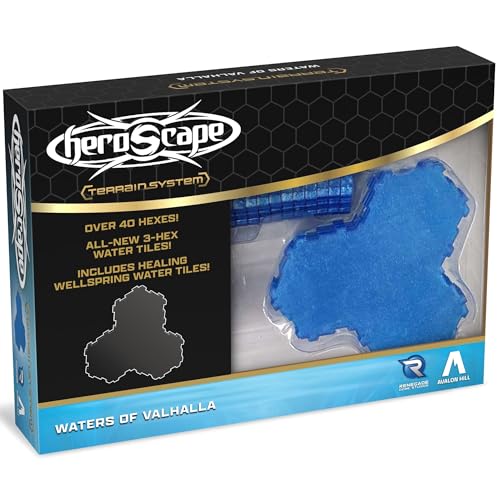 Renegade Game Studios | Heroscape: Waters Of Valhalla Terrain Expansion | Accessorio Di Gioco | Età 14+