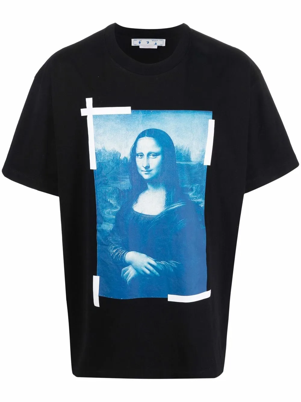 Off-White T-shirt Monalisa - Nero