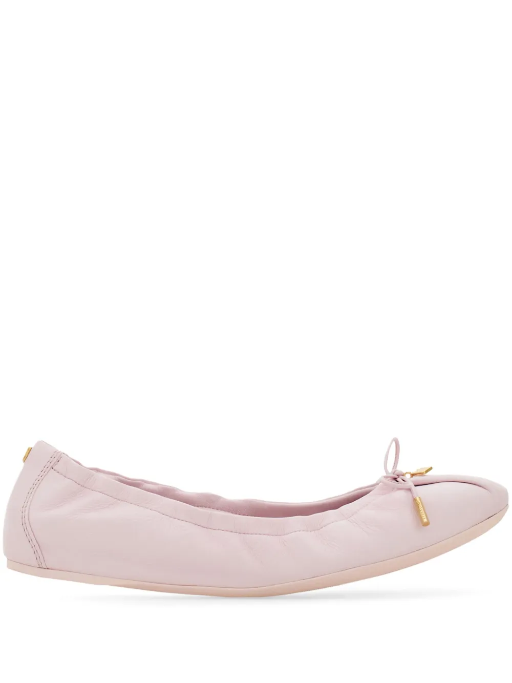 Ferragamo bow-detailing ballerina shoes - Rosa