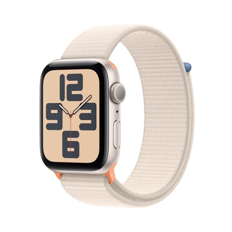 Apple Watch SE GPS Cassa 44mm in Alluminio Galassia con Cinturino Sport Loop Gal